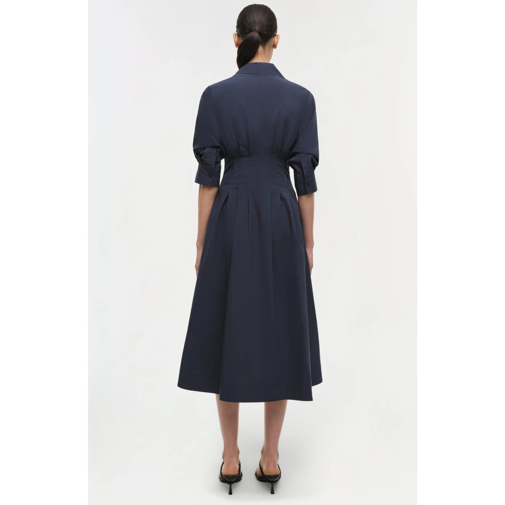 Jonathan Simkhai Jazz Dress Midnight Navy L - Picture 3 of 7